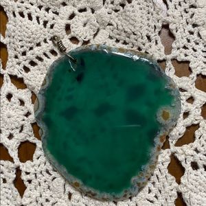 V i n t a g e • Agate pendant